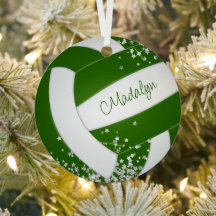 winzige Silberstars Grüne Mädchen Volleyball-Sake