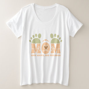 Winzige Tritte, Große Gefühle – Die Bindung einer Größe T-Shirt