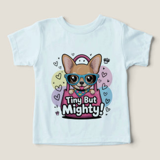 Winziger aber mächtiger Chihuahua Kinder Oberteile