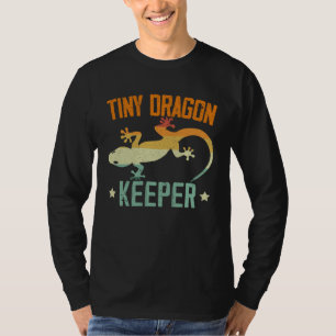 Winziger Drachenpfleger Reptil Leopard Gecko Eide T-Shirt