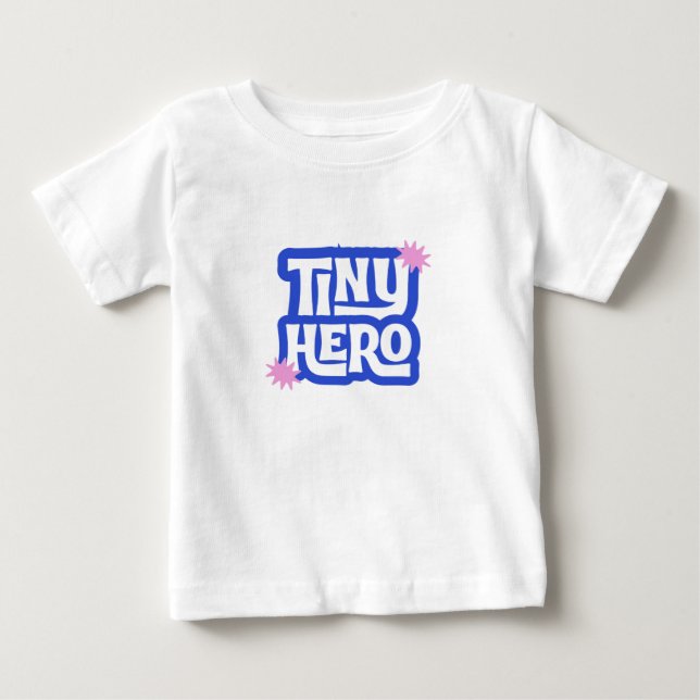 Winziger Held Kleinkind & Kinder T-Shirt (Vorderseite)