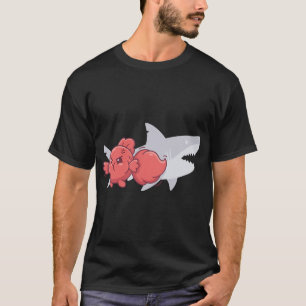 Winziger Körper große Wut Lustiger Betta-Fisch T-Shirt