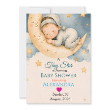 Winziger Stern kommt - Baby Shower Kollektion