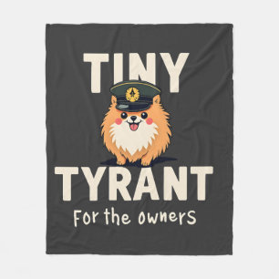 Winziger Tyrann Fleecedecke