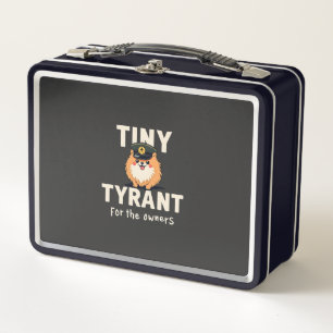 Winziger Tyrann Metall Brotdose