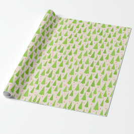 Winziges Weihnachtsbaum-Wrapping Paper' Geschenkpapier