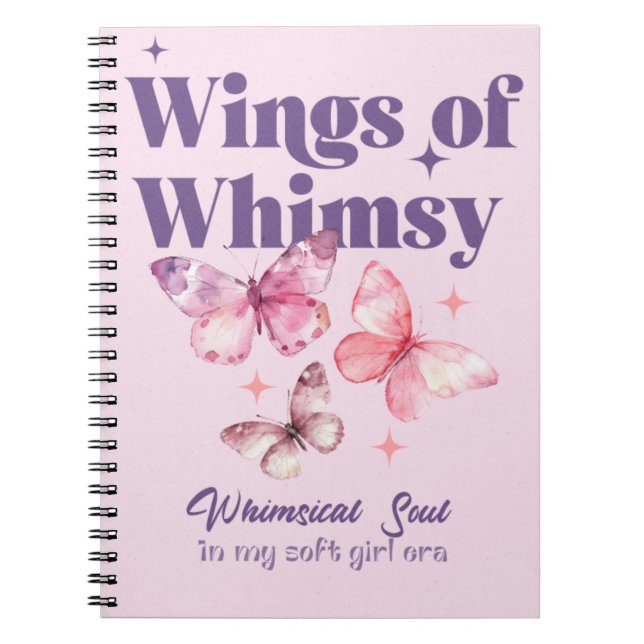 Winzigkeit | Soft Girl Spiral Notebook Notizblock (Vorderseite)