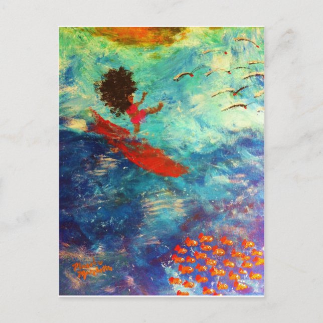 "Wipeout" Postkarte (Vorderseite)