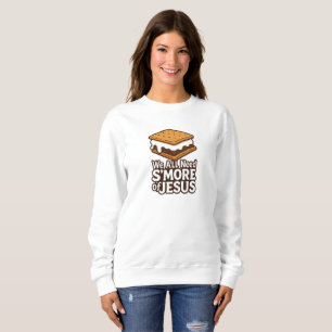 Wir alle brauchen mehr von JESUS - Christlich Sweatshirt
