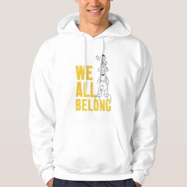 Wir alle gehören hoodie (Vorderseite)