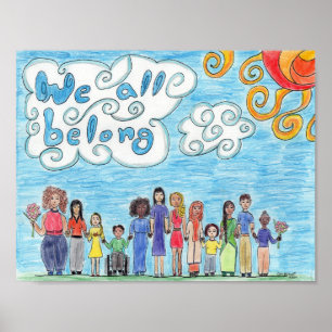 Wir alle gehören poster