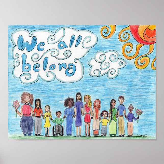 Wir alle gehören poster (Vorne)