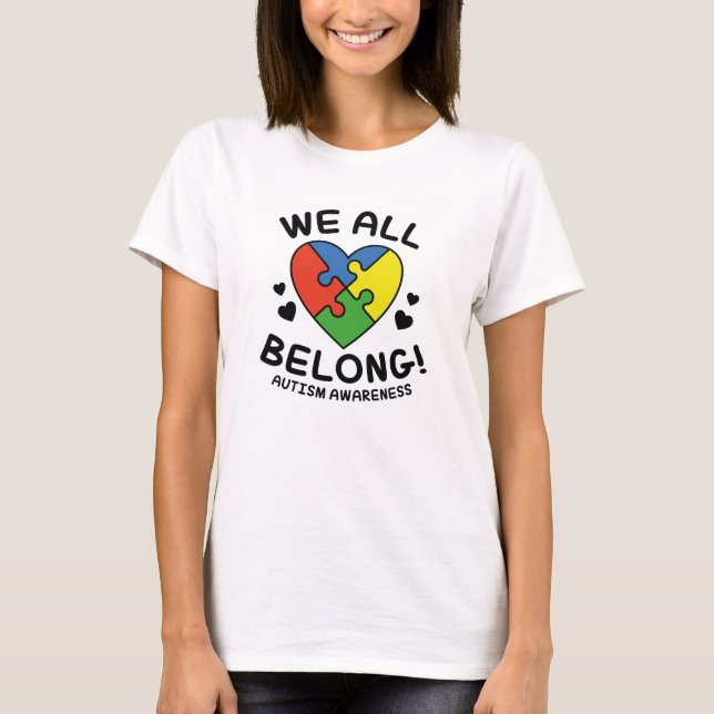 Wir alle gehören T-Shirt (Vorderseite)