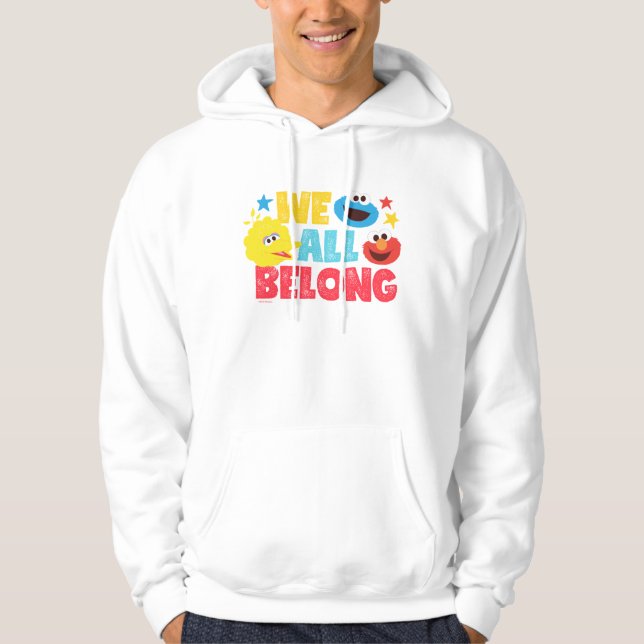 Wir alle gehören zu den Stars Hoodie (Vorderseite)