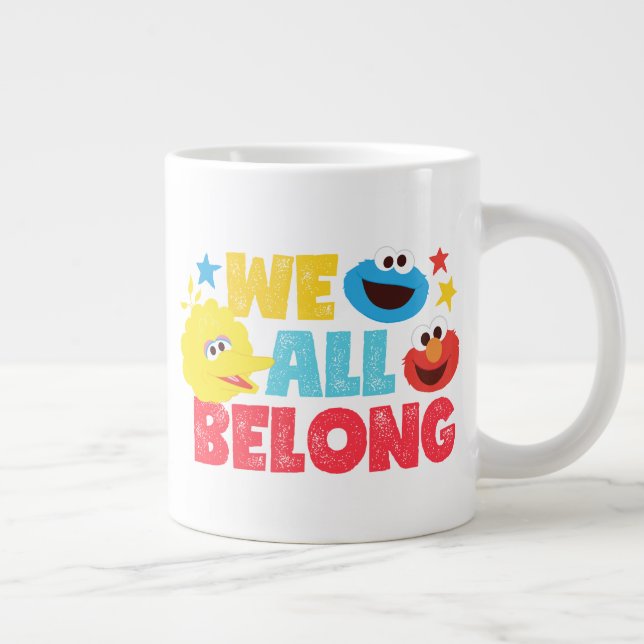 Wir alle gehören zu den Stars Jumbo-Tasse (Rechts)