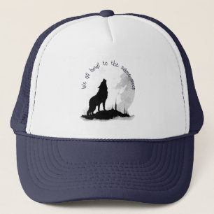 Wir alle klammern uns an das gleiche Moon Inspirat Truckerkappe