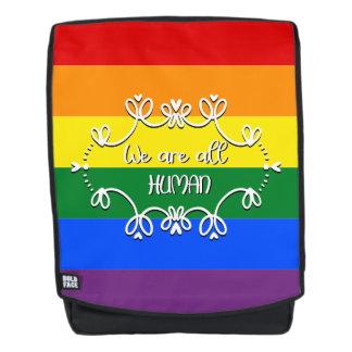 Wir alle sind der Monat mit dem LGBTQ Rucksack