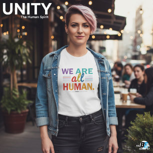 Wir alle sind ein menschlicher LGBTQ-Stolz T-Shirt