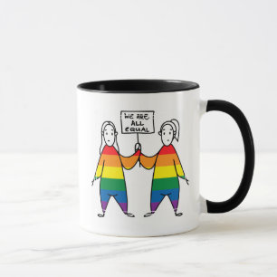 Wir alle sind gleich tasse