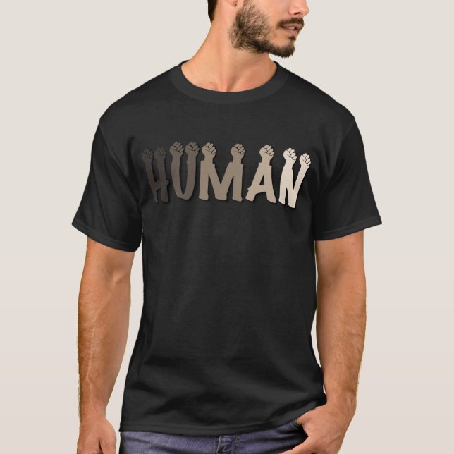 Wir alle sind Menschen | Eine globale Gemeinschaft T-Shirt (Vorderseite)