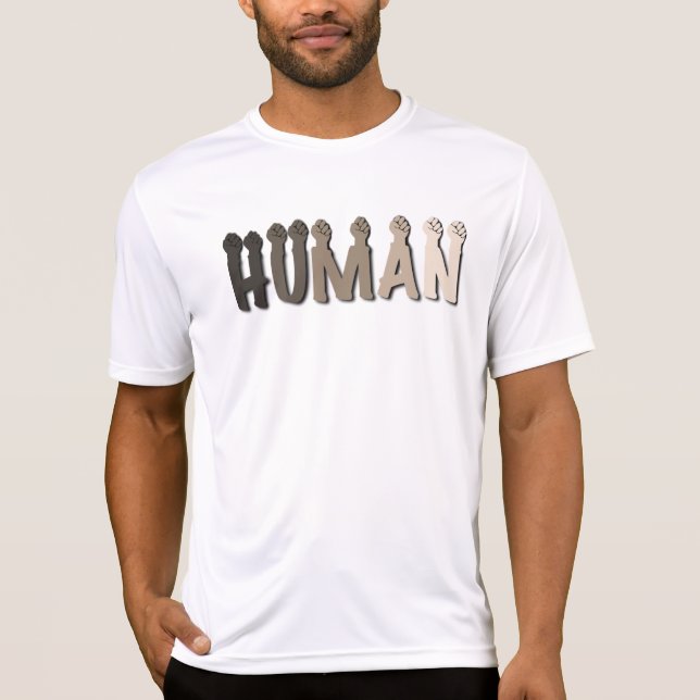 Wir alle sind Menschen | Eine globale Gemeinschaft T-Shirt (Vorderseite)