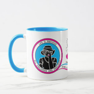 Wir alle weinen das gleiche 1 Pink_ Tasse