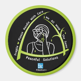 Wir alle weinen das gleiche 2_3" Round Magnet