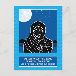 Wir alle weinen die gleiche 3_ Postkarte