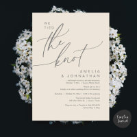Wir band den Knoten, romantisches Hochzeitsessen-P