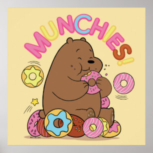 Wir Bare Bars - Grizz Donut Munchies! Poster