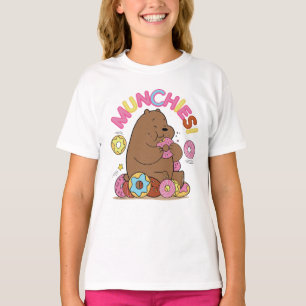 Wir Bare Bars - Grizz Donut Munchies! T-Shirt