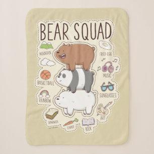 Wir Bare Bears - Bärenquad Journal Graphic Sherpadecke
