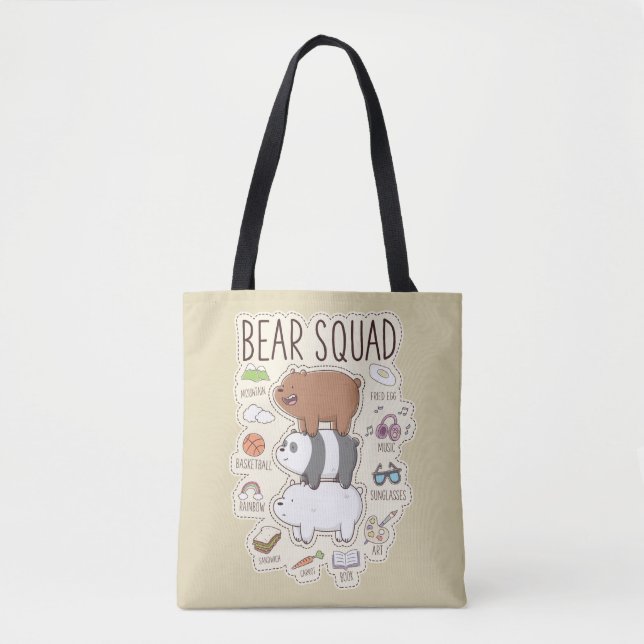 Wir Bare Bears - Bärenquad Journal Graphic Tasche (Vorderseite)