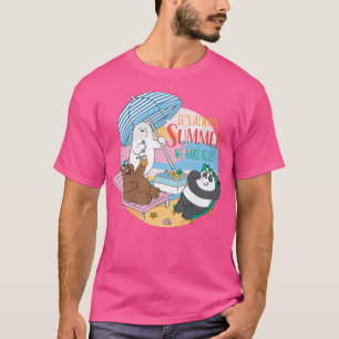 Wir Bare Bears Grizz Panda Eisbär immer Sommer P T-Shirt