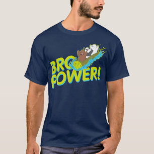 Wir Bare Bears Grizz Panda Ice Bar Bro Power! T-Shirt