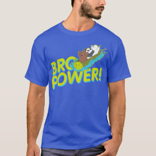 Wir Bare Bears Grizz Panda Ice Bar Bro Power! T-Shirt