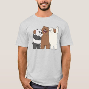 Wir Bare Bears Group Hug T-Shirt