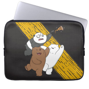 Wir Bare Bears - Letzte Pizza Slice Laptopschutzhülle