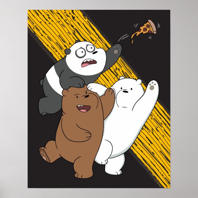 Wir Bare Bears - Letzte Pizza Slice Poster (Vorne)