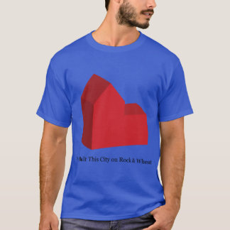 Wir bauten diese Stadt auf Rock-Weizen-Junge Vinta T-Shirt