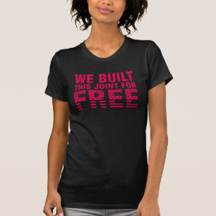 Wir bauten dieses Joint für das kostenlose afrikan T-Shirt