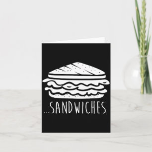 Wir beenden die Sandwiches des anderen Lustige Übe Karte