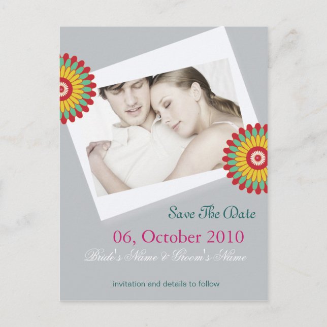 Wir beide - Save the Date Karte (Vorderseite)
