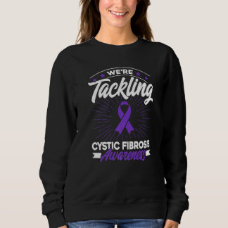 Wir bekämpfen das Bewusstsein für zystische Fibros Sweatshirt