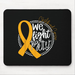 Wir bekämpfen gemeinsam das Bewusstsein für Krebs Mousepad