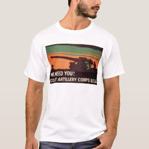 Wir benötigen Sie! Küsten-Artillerie-Korps T-Shirt