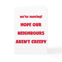 Wir bewegen uns! Creepy Neighbors, lustige neue Ad