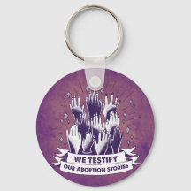 Wir bezeugen Schlüsselanhänger