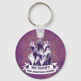 Wir bezeugen Schlüsselanhänger