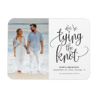 Wir binden das Foto der Hochzeit, das Datum zu spe